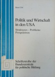 Carte Politik unde Wirtschaft in den USA. Structuri. Probleme. Perspective. Germana. Antica. Noua.