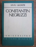 Constantin Negruzzi / Liviu Leonte