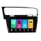 Navigatie dedicata cu Android VW Golf VII 2012 - 2019, negru, 2GB RAM, Radio
