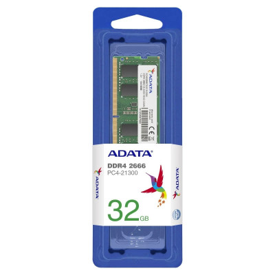 SODIMM ADATA 8 GB DDR4 2666 MHz AD4S26668G19-SGN foto