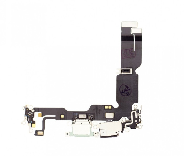 Flex incarcare iPhone 15 Plus, Green