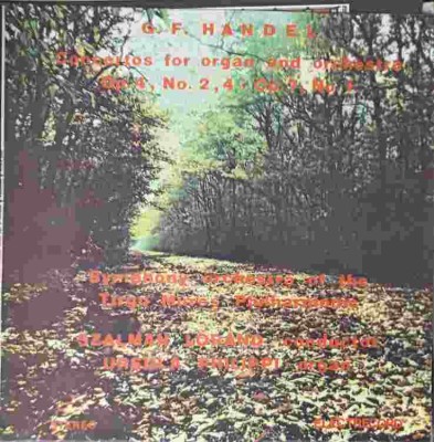 Disc vinil, LP. CONCERTOS FOR ORGAN AND ORCHESTRA-G.F. HANDEL-97038 foto