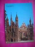 HOPCT 16577 ANSAMBLUL BISERICA SF ANA SI MANASTIREA BERNADINA -- VILNIUS--LITUANIA - EUROPA -NECIRCULATAKOSTEL SF ANA