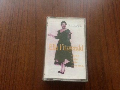 ella fitzgerald basin street blues 1997 caseta audio compilatie selectii muzica blues jazz soul emi records EC foto