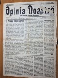 ziarul opinia noastra - un an de la marea unire, moartea protopului mihail gaspar , ziar din oravita