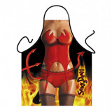 Sort amuzant cu imprimeu Sexy Devil - Apron