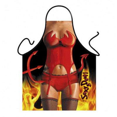 Sort amuzant cu imprimeu Sexy Devil - Apron foto