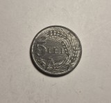 5 lei 1942 UNC Piesa de Colectie