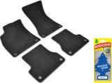 Covorase auto din mocheta Umbrella pentru Audi A6 (2011-2018) + Odorizant Auto Bradut Wunder-Baum New Car