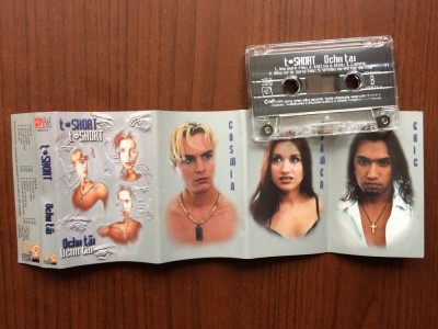 t-short ochii tai 1999 album caseta audio muzica pop dance house a&amp;amp;a records romania 1999 foto