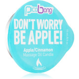 Pico Bong Massage Oil Candle lum&acirc;nare de masaj Apple &amp; Cinnamon 15 ml