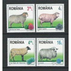 Romania 2017 - LP 2164 nestampilat - Rase de oi - serie