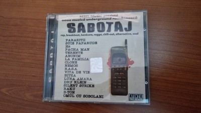 CD - SABOTAJ - 2003 - prima editie foto