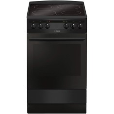 Aragaz FCCM58088, Electric, 4 Arzatoare, Cuptor electric, Grill, 60 cm, Negru