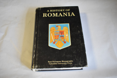 Kurt W. Treptow - A History of Romania 1996 foto