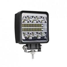 Proiector led Patrat 108W 12V / 24V Combo Spot / Flood Beam