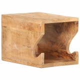 Cumpara ieftin Suport bicicleta de perete, 35x25x25 cm, lemn masiv mango brut