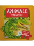 Cumpara ieftin Animale salbatice. Prima mea carte cu puzzle/***