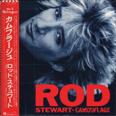 Vinil "Japan Press" Rod Stewart ‎– Camouflage (VG+)