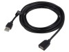 Cablu USB 2.0 A-A 2m Negru, Vention