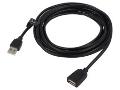 Cablu USB 3.0 A-A 3m Negru 5Gbps