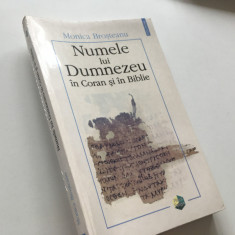 MONICA BROSTEANU, NUMELE LUI DUMNEZEU IN CORAN SI IN BIBLIE. POLIROM 2005