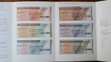 1985 cecuri Travellers 6 SPECIMEN cu instructiuni RARE Stare perfecta