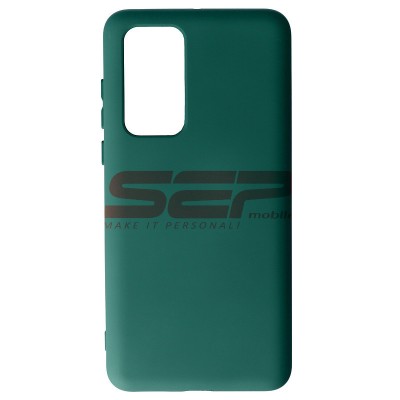 Toc silicon High Copy Huawei P40 Midnight Green foto