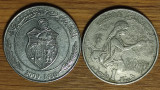 Tunisia - set 2 monede comemorative diferite 1 dinar 1983 2009 - diametru mare !