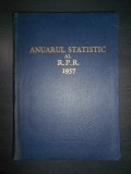 Anuarul Statistic al Romaniei 1957, Editura Academiei, Coperta Cartonata, Istorie Romania