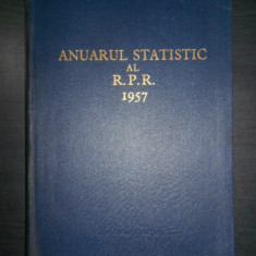 Anuarul Statistic al Romaniei (1957, editie cartonata)
