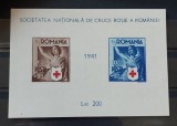 Romania 1941 - Colita Crucea Rosie MNH