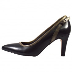 Pantofi dama, din piele naturala, marca s.Oliver, 22410-01-15, negru , marime: 36 foto