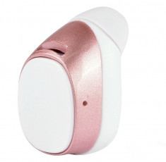 Casca Bluetooth Mini iUni CB04, Handsfree, Rose Gold foto