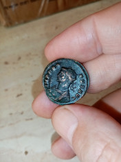 Moneda autentică Imperiul roman, antoninianus, imp. Probus, 276-282 e.n.,bronz foto