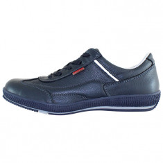 Pantofi piele naturala sport barbati - bleumarin, Bit Bontimes - B7706Ripon-Albastru-43 foto