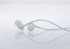 Casti Audio Telefon, In-Ear, Remax, Alb foto