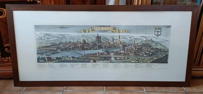 Tablou Gravură, de J. F. Probst , Florența Italia foto