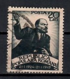 Romania 1949, LP.250 - 25 de ani de la moartea lui V.I. Lenin, Stampilat