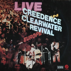 Vinil 2XLP Creedence Clearwater Revival ‎– Live In Europe (VG++)