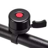 Cumpara ieftin Sonerie pentru bicicleta, 3.7 x 5.4 cm, aliaj de cupru, negru