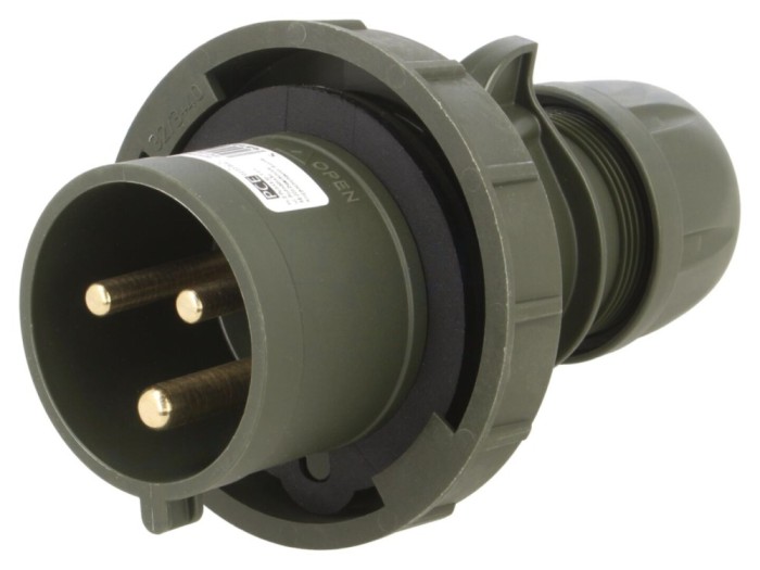 Conector mufă tată 32A IP67