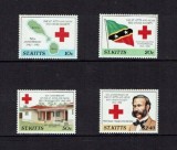 St. Kitts 1992 - Crucea Rosie, serie neuzata