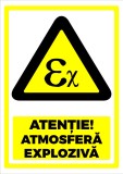 Indicator atentie atmosfera exploziva