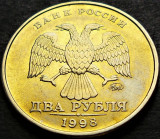 Moneda 2 RUBLE - RUSIA, anul 1998 *cod 1757 A = A.UNC