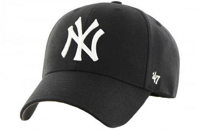 Capace de baseball 47 Brand New York Yankees MVP Cap B-MVP17WBV-BK negru foto