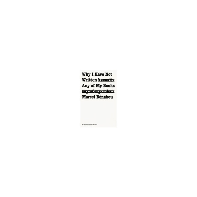 Why I Have Not Written Any of My Books