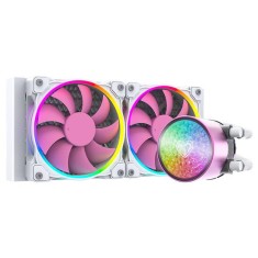 Cooler procesor cu lichid ID-Cooling Pinkflow 240 Diamond iluminare aRGB foto