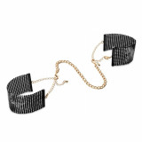Cătușe - Bijoux Indiscrets Desir Metallique Cuffs Black
