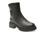 Ghete EPICA negre, DX83516, din piele naturala